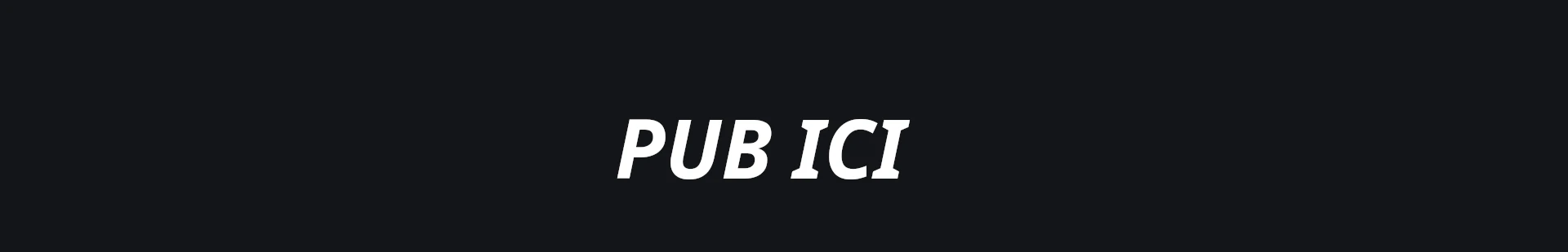 Publicité