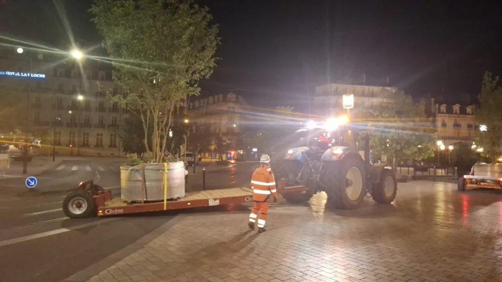Dijon : la Rue de la Liberté se met au vert