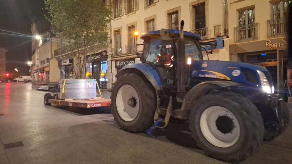 Dijon : la Rue de la Liberté se met au vert