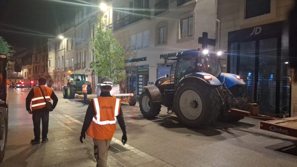 Dijon : la Rue de la Liberté se met au vert
