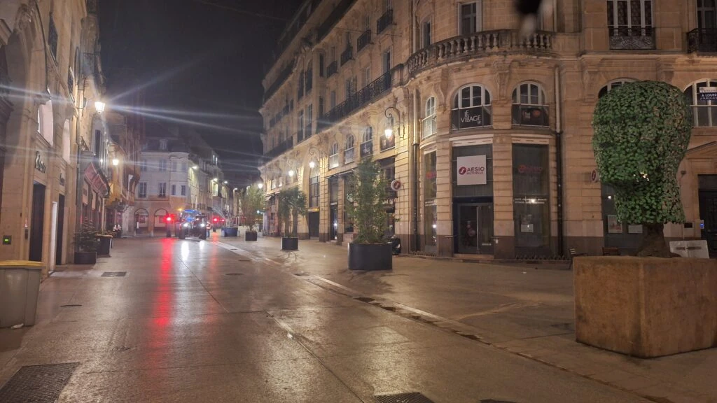 Dijon : la Rue de la Liberté se met au vert