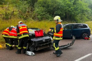 Côte-d’Or : deux blessées dans une collision sur la RD 17 à Meloisey