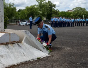 À Dijon, la gendarmerie rend hommage à l’adjudant-chef Stéphane Plunian, mort en mission lors des fouilles liées à l’affaire Émile Louis