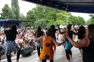 En images : la Fête du Port du Canal attire de nombreux visiteurs à Dijon