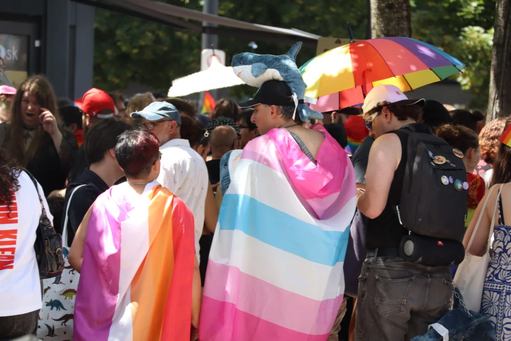 En images : 1 700 personnes dans les rues pour la Marche des Fiertés