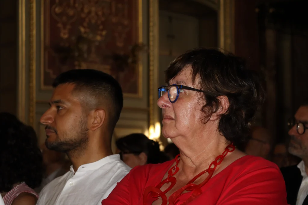En images : Nathalie Koenders décorée de la Légion d’honneur à la mairie de Dijon